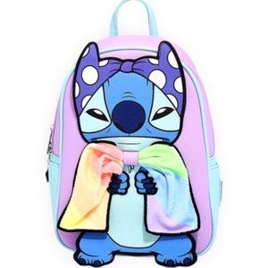 Disney Super Laundry Stitch Rainbow Cape Backpack